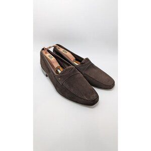 Bally Continentals Brown Suede Laurence Loafer